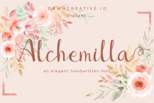 Alchemilla: The Elegant Script Font for Spring Branding