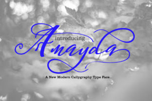 Amayda: The Bold Script Handwritten Font for Modern Design