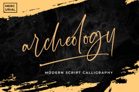 Archeology: A Classy Script Font for Decisive Branding Projects
