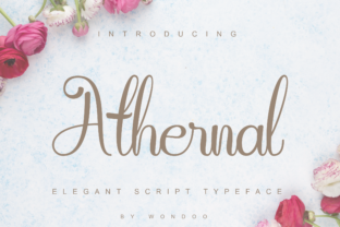 Athernal Font for Elegant Small Business Branding
