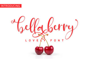 Bella Berry: A Romantic Script Handwritten Font for Elegant Branding