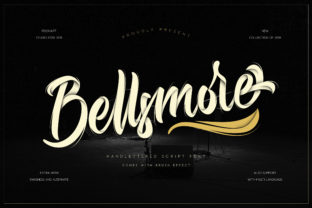 Bellsmore: The Authentic Brush Script Font for Modern Web Design