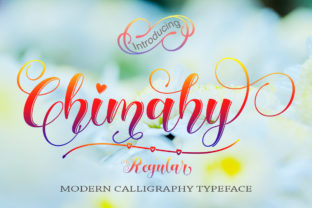 Chimahy Regular: The Script Handwritten Font for Elegant Campaigns