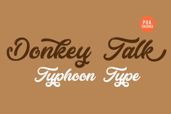 Donkey Talk: The Handwritten Font for Unique Editorial Design
