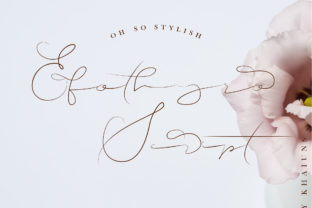 Efothyro: The Modern Script Handwritten Font for Creative Brands