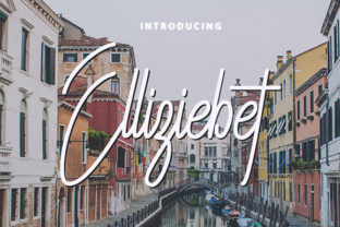 Elliziebet: The Authentic Script Handwritten Font for Crafters