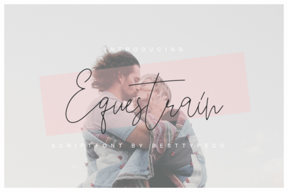 Equestrain: The Striking Script Font for Your Brand Identity