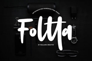 Foltta: The Bold Script Handwritten Font for Modern Branding