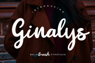 Ginalys: A Bold Script Typeface for Editorial Design