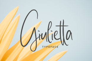 Giulietta: The Original Script Font for Authentic Branding