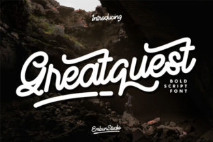 Greatquest: The Bold Script Handwritten Font for Adventurous Branding