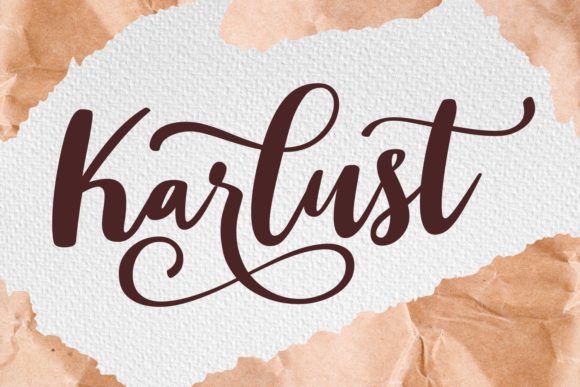 Karlust: The Cheerful Script Handwritten Font for Modern Web Design