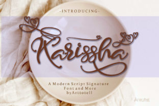 Karrisha: The Bold Script Handwritten Font for Campaigns That Pop