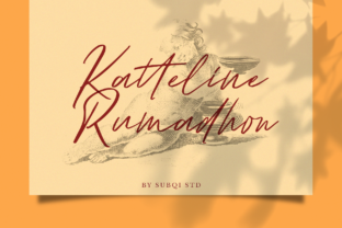 Katteline Rumadhon: The Modern Script Typeface for Digital Brands