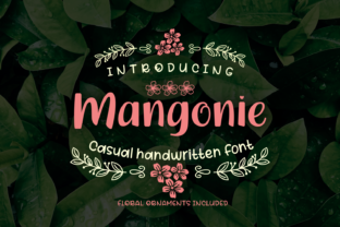 Mangonie: A Bold Script Handwritten Font for Editorial Projects