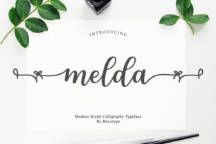 Melda: The Sweet Script Handwritten Font for Romantic Projects