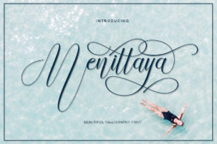 Menittaya: The Premium Script Font for Romantic Campaigns