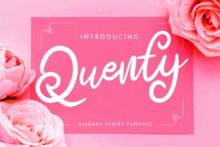 Quenty: A Fresh Script Handwritten Font for Modern Editorial Design