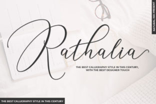 Rathalia: A Modern Script Font for Web Designers