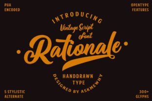 Rationale: A Sweet Script Handwritten Font for Crafters