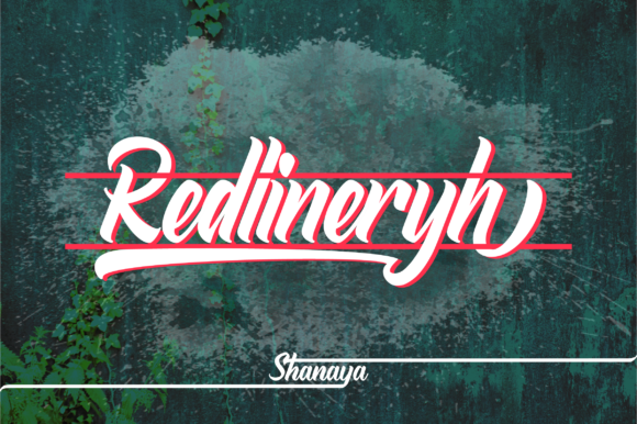 Redlineryh: The Bold Script Handwritten Font for Authentic Brands