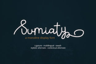 Sumiaty: The Playfully Sweet Script Font for Warm Branding