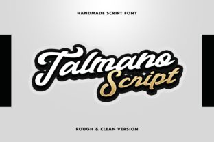 Talmano: A Vintage Script Handwritten Font for Creative Brands