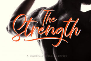The Strength Typeface for Bold Campaign Headlines