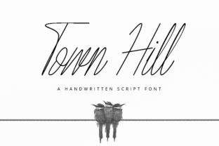 Town Hill: The Sweet Script Font for Standout Craft Designs